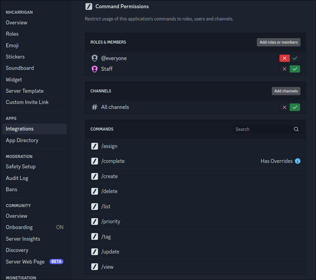 /nhcarrigan/docs/raw/commit/c46145334277ccfdb64a1bcccbfff5fe626dd83d/public/images/task-bot/command-permissions.png