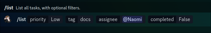 /nhcarrigan/docs/raw/commit/c46145334277ccfdb64a1bcccbfff5fe626dd83d/public/images/task-bot/list.png