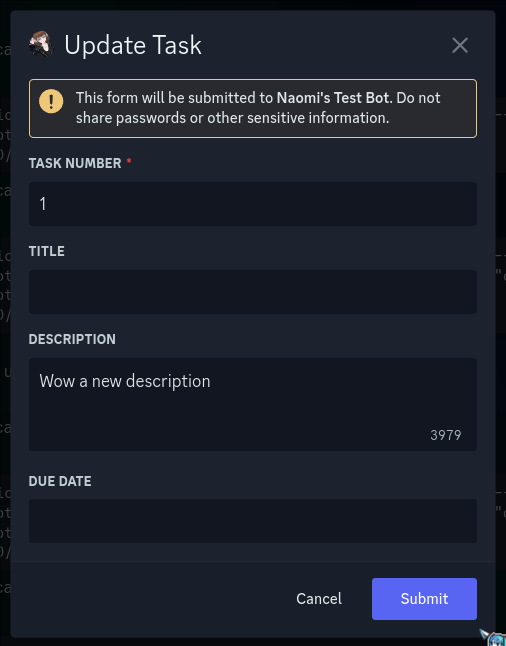/nhcarrigan/docs/raw/commit/c46145334277ccfdb64a1bcccbfff5fe626dd83d/public/images/task-bot/update-modal.png